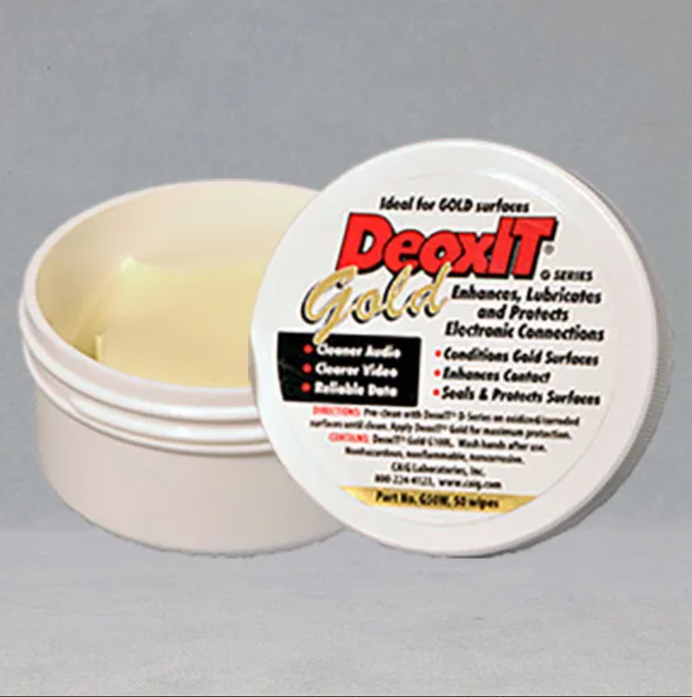 DeoxIT® GOLD, #G50FW (Clean Room Wipes, 1.75 x 1.75″), 50 wipes