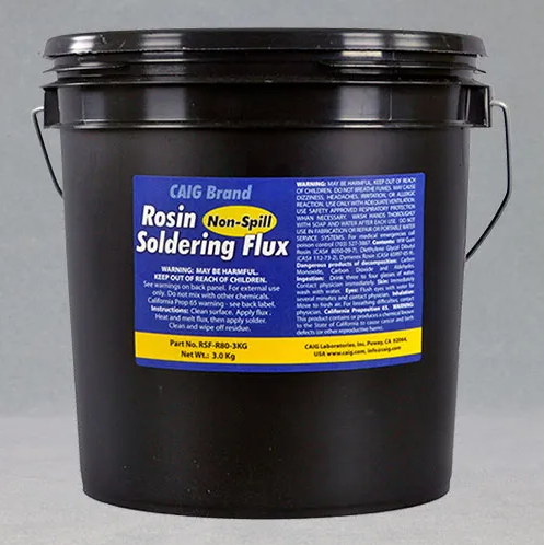 CAIG Rosin Flux, 松香助焊剂 #RSF-R80-3KG（桶）