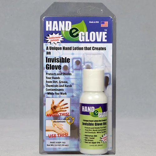 HAND-E-GLOVE®,#EEP-102，59毫升，物理抗菌保护乳液