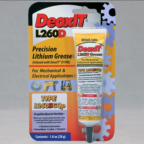 DeoxIT® L260DGQp, #L260-DGQ1 (石墨/石英颗粒)