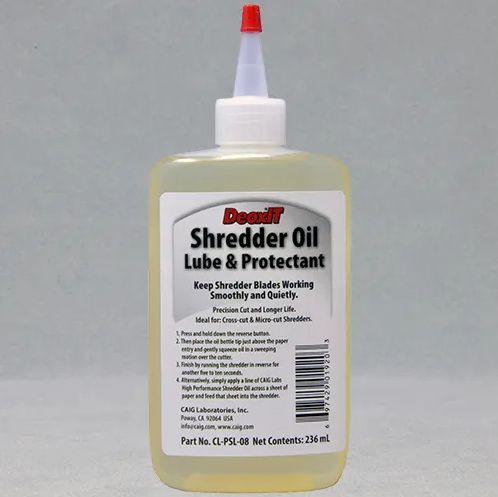 Shredder Oil & Protectant，碎纸机油及保护剂，#CL-PSL-08