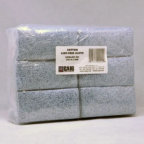 Lint-free Polyprop. Cloth，无绒聚丙烯布，#LFC-P/1200