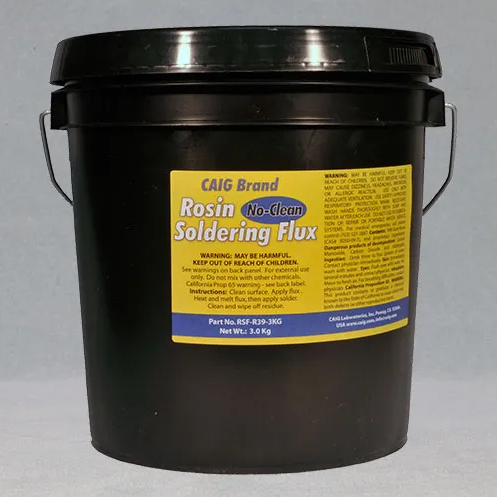 CAIG Rosin NO CLEAN Flux, 松香助焊剂#RSF-R39-3KG（桶）