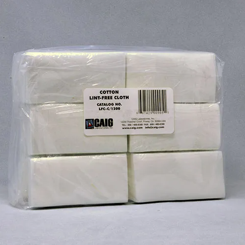 Lint-free Cotton Cloth，无绒棉布，#LFC-C/1200